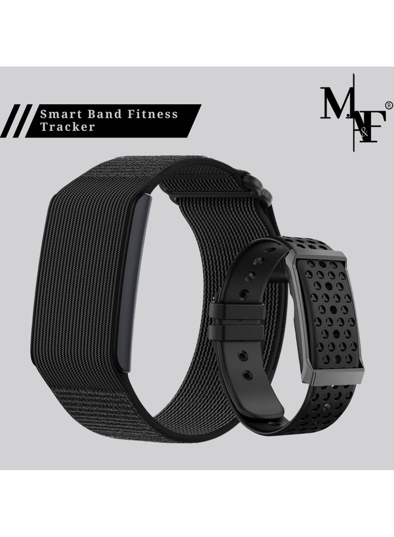 M.A&F's Smart Band Fitness Tracker, 24/7 Activity and Sleep Tracker with Heart Rate, 10 Days Battery Life, 27 Sports Modes, Strength Training - Image 1
